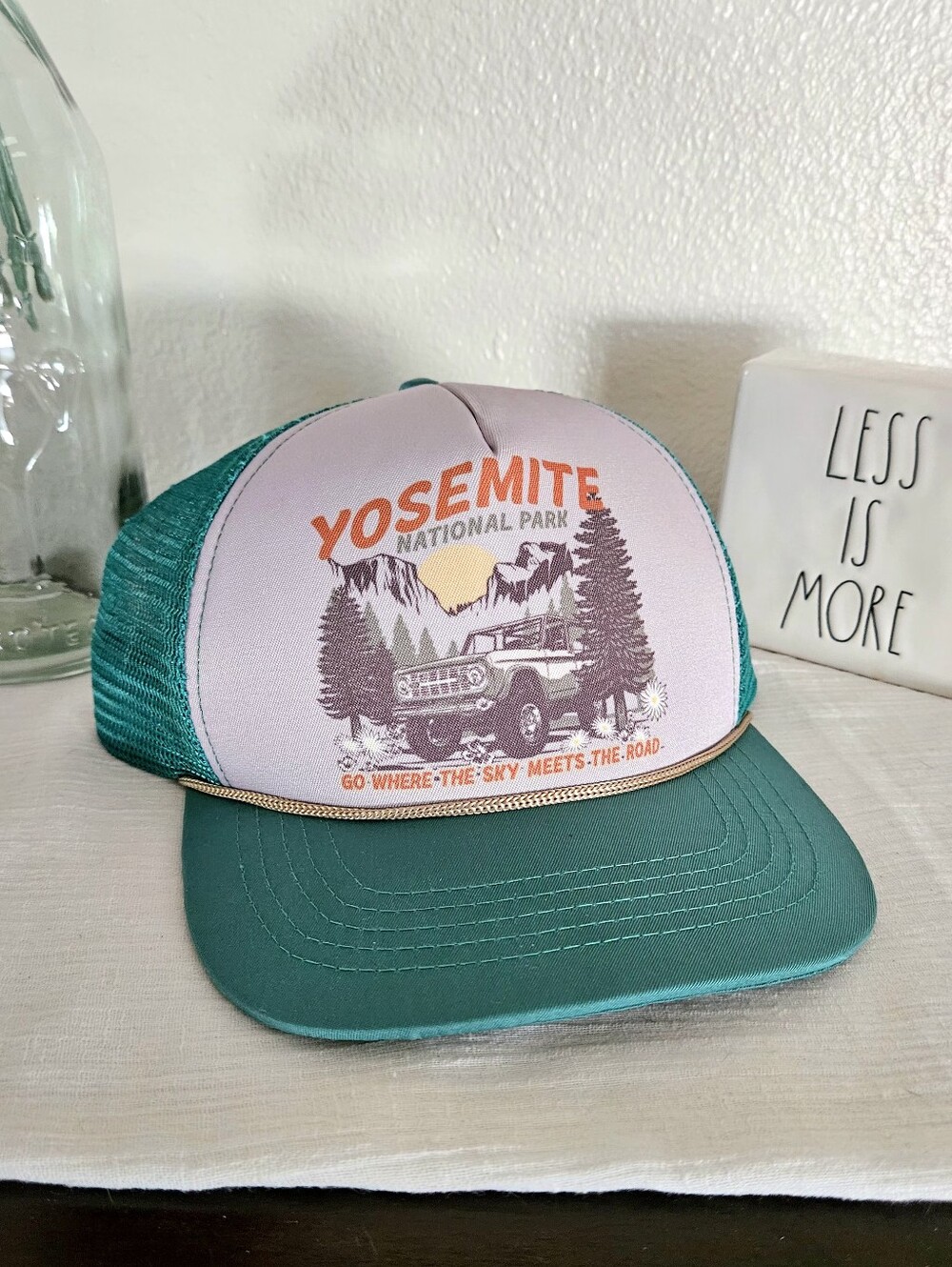 Yosemite National Park Mesh Trucker Hat